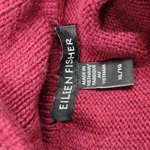 Eileen Fisher Sweater, Turtle neck, drop shoulder,  Size XL - Picture 8 of 11
